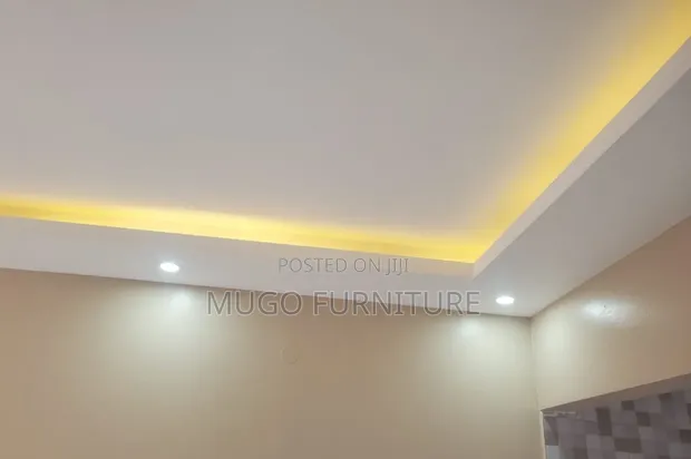 Simple Gypsum Ceiling Installation - 1