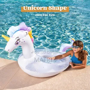 Inflatable Unicorn Pool Float for Children