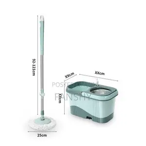 Spin Mop Set with Bucket & Wheels