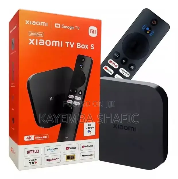 Xiaomi TV Box S 2nd Gen 4K Ultra HD Google TV Media Player - 1