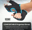 A&W Unisex Half-Finger Gym Workout Gloves - 1