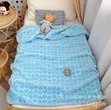 Soft Baby Blanket with Embossed Heart - 1