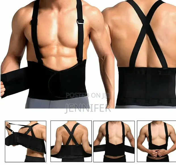 Adjustable Industrial Back Support Belt - 1