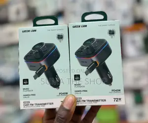 Green Lion GFM-2 Car FM Transmitter with Bluetooth 5.4 & 45W PD