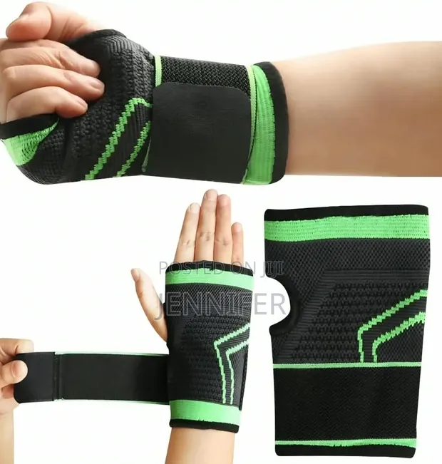 Adjustable Palm and Wrist Support Brace - 1