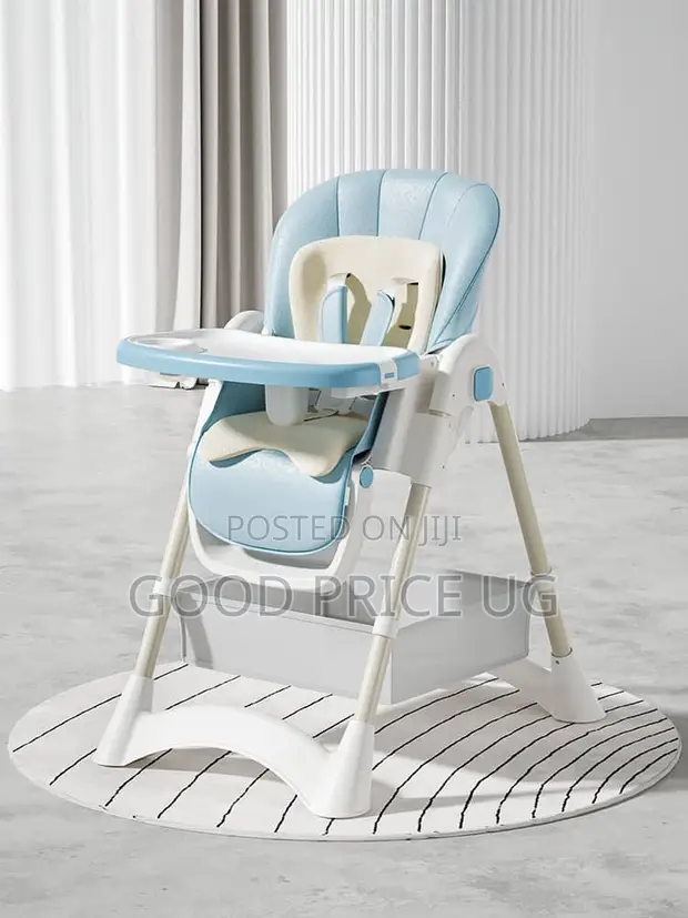 Adjustable Foldable Baby High Feeding Chair - 1
