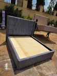 Modern Velvet Bed 5x6 King Size - 5