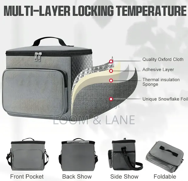 10L Insulated Lunch Bag - 1