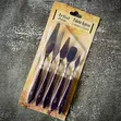 5-Piece Stainless Steel Palette Knife Set - 2