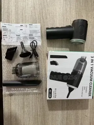 Portable Mini Vacuum Cleaner & Air Inflator