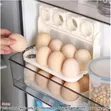 60-Piece Folding Egg Storage Box - Stackable Organizer - 3