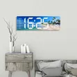 Modern Wide-Display Digital Wall Clock - 3