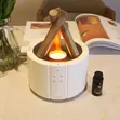 Electric Flame Effect Aromatherapy Diffuser with Remote - 4