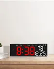 Rectangular Digital LED Wall and Desk Clock - 3