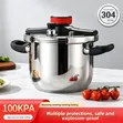 King 6L Stainless Steel Pressure Cooker - 2