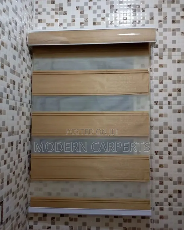 Home Kitchen Window Zebra Blinds - 1