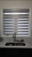 Home Kitchen Window Zebra Blinds - 2
