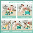 5-in-1 Sit-to-Stand Baby Walker & Activity Center - 2