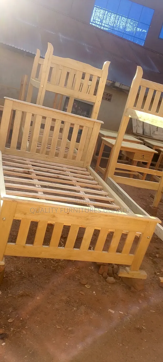 4x6 Top Notch Wooden Bed Frame - 1