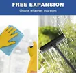 2-in-1 Squeegee Window Cleaner - 3