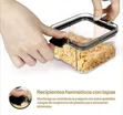 Elegant Airtight Food Storage Container Set (6 Pcs) - 2