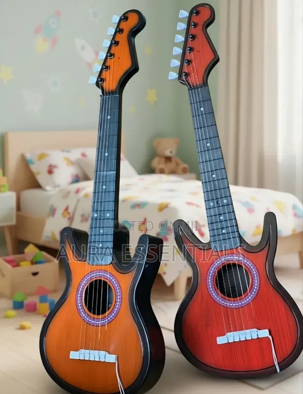 Discovery Toys 6-String Children's Toy Rock Guitar - 1