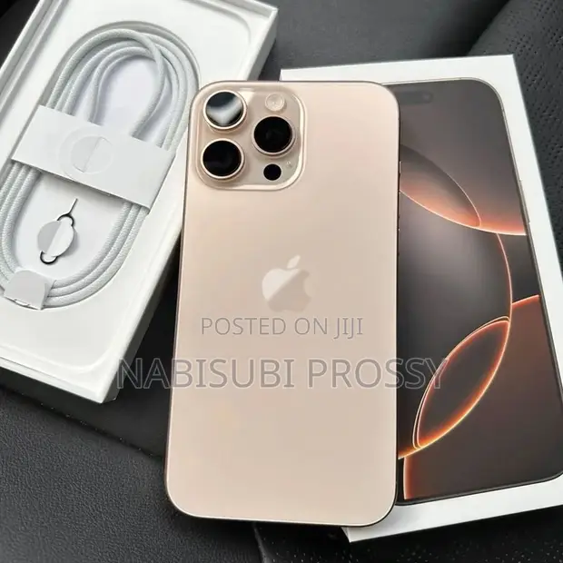 New Apple iPhone 16 Pro Max 256GB Gold - 1