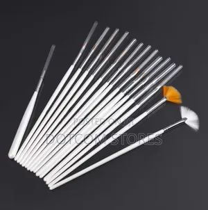 15-Piece Nail Art Brush Set
