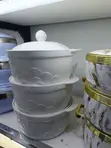 3-Piece Ceramic Serving Dish Set - 2