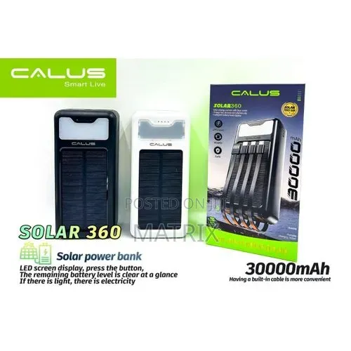 30000mAh Solar Power Bank CALUS - 1
