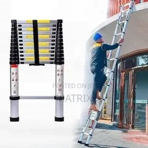 Portable Aluminum Telescopic Ladder 3.8m / 13 Steps