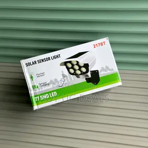 Waterproof Outdoor Solar Motion Sensor Light - LED Security