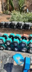Concrete Dumbbells and Barbells - 2