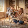 3-in-1 Baby High Chair, Dining Chair, Foldable - 2
