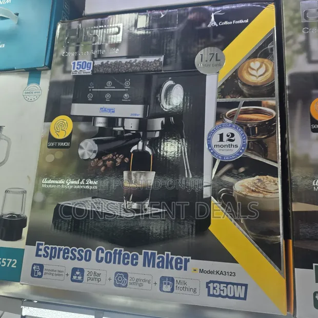 DSP Espresso Coffee Maker (Model: KA3123) - 1