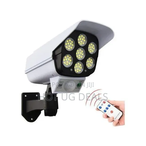 Outdoor Solar Security Light with Motion Sensor - Waterproof LED - 1