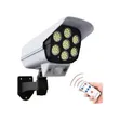 Outdoor Solar Security Light with Motion Sensor - Waterproof LED - 1