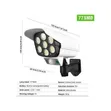 Outdoor Solar Security Light with Motion Sensor - Waterproof LED - 5