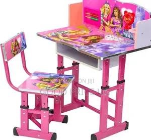 Adjustable Kids Study Desk and Chair Set