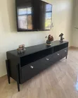 Wood-Mode TV Stand Unit - 2m Black - 3