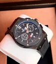 Hublot Watch with Leather Band - 3