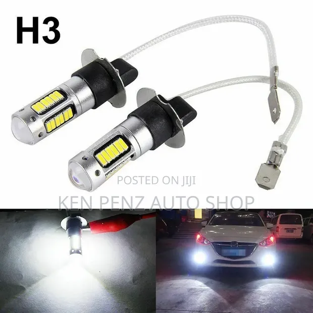 Car Foglight Bulbs (H3) - 1