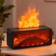 Ultrasonic Essential Oil Humidifier - Fireplace Flame Effect - 1