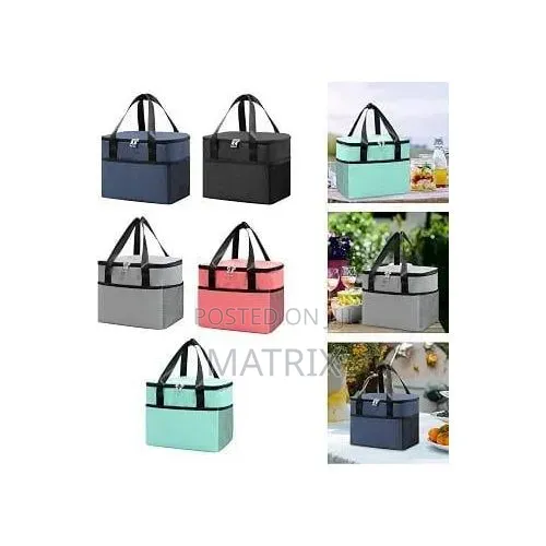 10L Insulated Portable Lunch Box Bag - 1