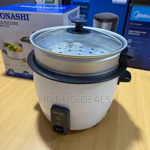 Sonashi 1.8L Electric Rice Cooker with Steamer SRC-318 – 700W