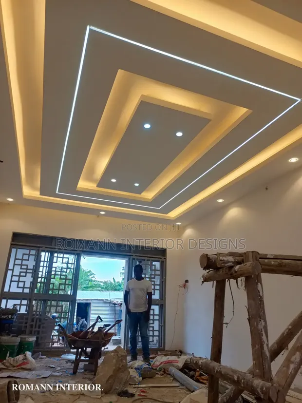 Gypsum Ceiling Design Services - 1
