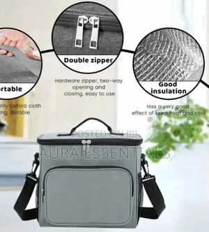 10L Insulated Lunch Bag Cooler Bag