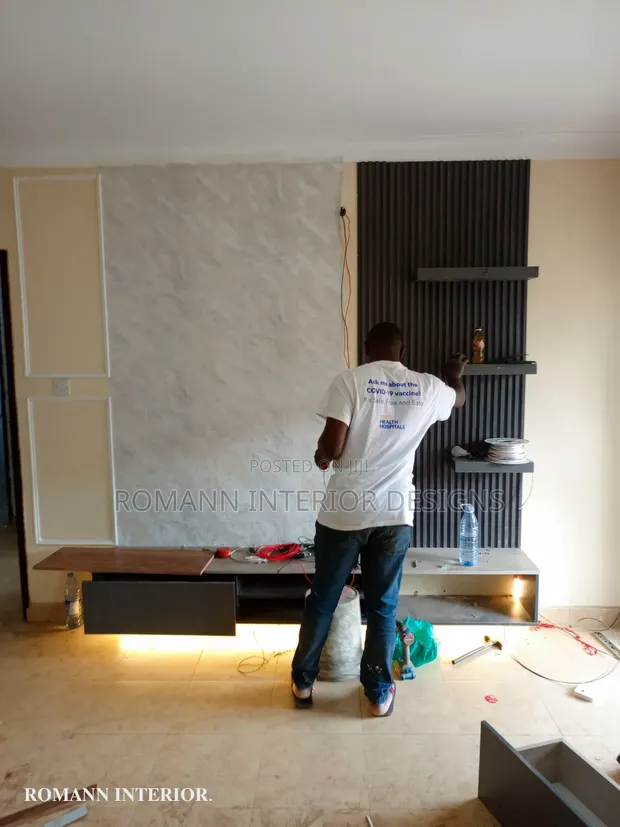 3D PVC Wall Panels - Waterproof & Fire Resistant - 1
