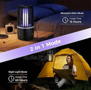 2-in-1 Electric Mosquito Killer Lamp