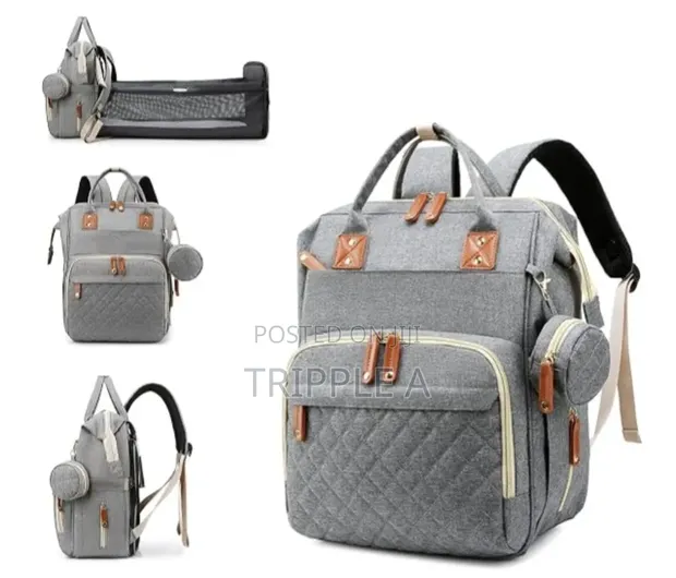 Mom Bag with Bassinet & Stroller Straps - 1